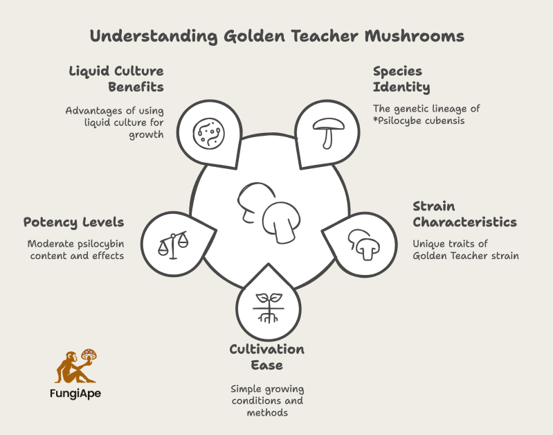 what is golden teacher mushroom  